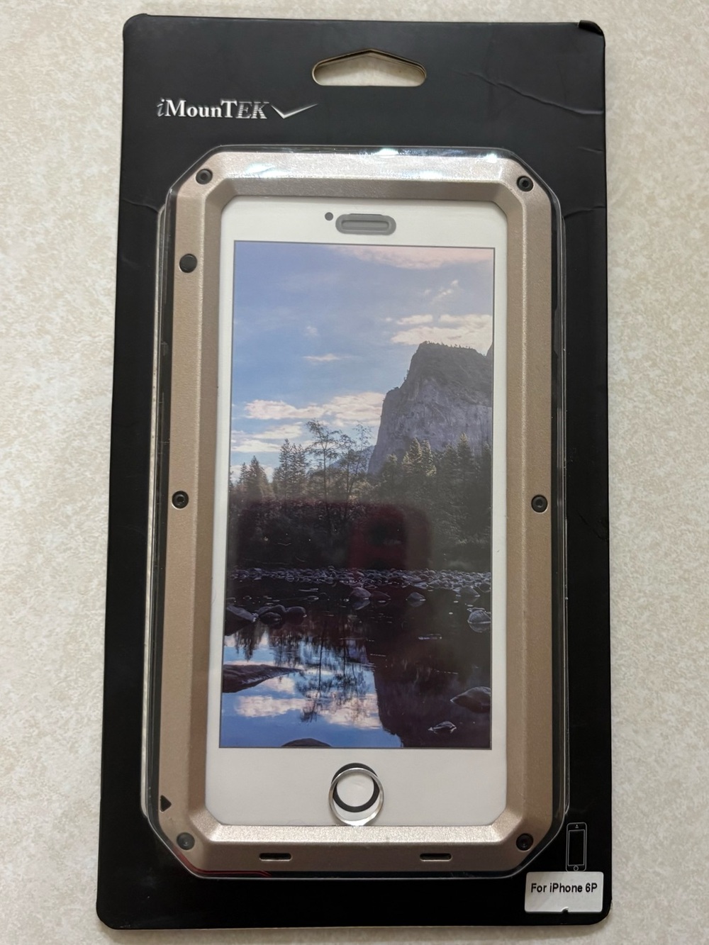 iPhone 6 Plus Protective Case - Rose Gold iMounTEK Rugged Shock Resistant